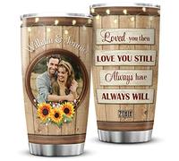 Thermos Réutilisable Gobelet De Voyage Acier Inoxydable Mug Isotherme Pour Ami Collègue Maman 590 Ml Je T'Ai Aimé