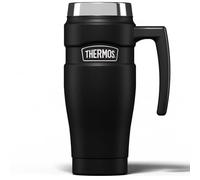 Thermos Tasse Isotherme en INOX 470 ML, Noir Mat, 0,47 l