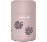 Thermos Terra 600 ml - Rose poudré / Feuilles