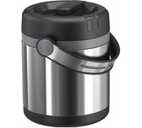 EMSA 509244 boîte hermétique alimentaire 1,2 L Anthracite, Noir, Acier inoxydable