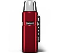 THERMOS Très Grande flasque de 1,2 L en Acier Inoxydable, Rouge Cranberry, 1,2 l