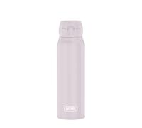 THERMOS ULTRALIGHT BOTTLE Bouteille isotherme, 0,75 l, rose doux, en acier inoxydable, 10 chaud/20 h froid, entièrement étanche, pour eau, thé, boissons calmes