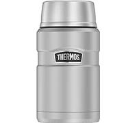 Thermos Stainless King Récipient alimentaire isotherme en acier inoxydable, Acier inoxydable, Acier inoxydable mat, 0,71 Liter