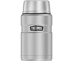 Thermos Unisex - Erwachsene Speisegefäß, Edelstahl, Stainless Steel, 710 ml