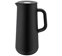 Thermos WMF Impulse de 1 l, flacon isotherme pour café ou thé, fermeture à pression, garde les boissons froides pendant 24 heures et chaudes pendant 12 heures, noir,
