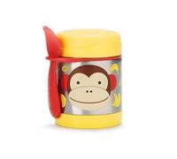 Skip Hop Zoo Insulated Monkey Thermal Food Jar Doré Enfants