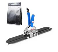 Thermoscellant portable avec température réglable et largeur de joint de 10 mm pour sceller des feuilles, du mylar, du papier kraft et des sacs en plastique