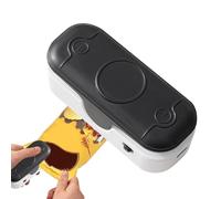 Thermosceller - Sacs à copeaux, rescellatrice | Machine à sceller rapidement 2 en 1 avec coupeur, machine à fermer les sacs alimentaires portables