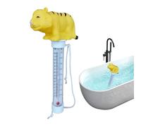 Thermoscope de piscine de dessin animé flottant, capteur de température de piscine | Indicateur de température de piscine avec | Grand compteur de température d'eau flottante avec corde pour pipi