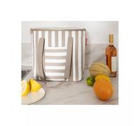 THERMOSHOPPER Sac de courses isotherme Glaçière REISENTHEL Summerstripes Coffee