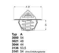 WAHLER 3141.87D Thermostat d'eau