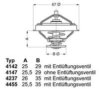 Thermostat d'eau WAHLER 4237.80D