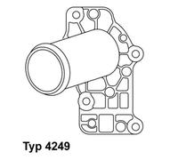 WAHLER 4249.71D Thermostat d'eau