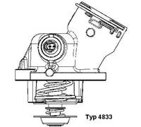 WAHLER 4833.100D Thermostat d'eau