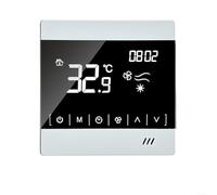 Thermostat à bobine de ventilateur pour une utilisation centrale d'air frais avec capteur de thermistance 220 V CA et plage d'affichage 0-50 C
