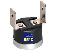 Thermostat à Déconnexion Fixe NC Limiteur de Température 95°C Fastons Verticaux 6,3 mm Garantie de 10 Ans - MONTERAL