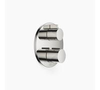 Thermostat à encastrer Dornbracht avec contrôle de débit unidirectionnel, kit de montage final, 36425970-08, Couleur: platine