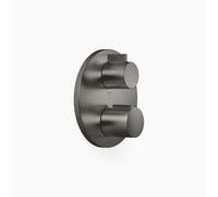 Thermostat à encastrer Dornbracht avec contrôle du débit à trois voies, 36427970-99, Couleur: foncé Platine mat