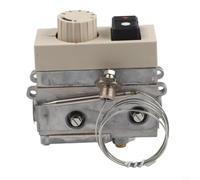 Thermostat à gaz commercial 710 modèle 120 à 200 degrés C Valve de contrôle de température pour restaurant, friteuse, wok et équipement vapeur