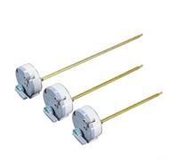 Thermostat à poussoir pour chauffe-eau Ariston - Contrôleur de température automatique 30-80 °C - Protection contre la surchauffe et la marche à sec - 160 217 272 mm - Gris jaune - Design convivial