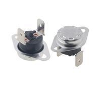 Thermostat à réarmement manuel KSD301 Interrupteur de température normalement fermé 10A 250V(45°C-150°C) for appareils électroménagers et systèmes chauffage, ventilation climatisation(55 degree)