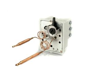 Thermostat à régulation version bi-bulbes tripolaire type KBTS, L de canne: 450mm