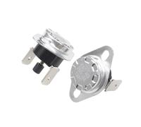 Thermostat à réinitialisation manuelle, interrupteur de température normalement fermé, KSD301 KSD303 10A 45 150 C degrés Celsius, 1 pièce(135C)
