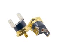 Thermostat à vis en cuivre KSD301 M4 bimétallique 40 °C-150 °C 10 A 250 V Normalement fermé 45 °C 65 °C 75 °C 85 °C 90 °C 100 °C 120 °C 150 °C(150 degree)