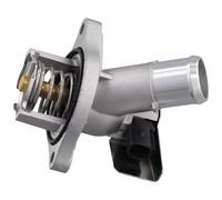 Thermostat A02Q pour liquide de refroidissement moteur compatible avec GMC Cadillac ATS 2.0L 2.5L 931-203 12650241 25201448 1581752 9022089 Thermostat avec boîtier Boîtier du thermostat
