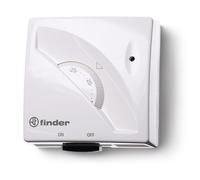 Thermostat Ambiant Mécanique 1 Échange À Roue Blanc Finder 1T.01.1