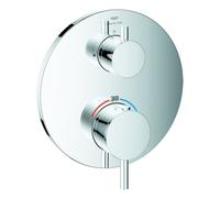 Thermostat Atrio de Grohe, avec robinet d'arrêt, 24357000, Couleur: chrome