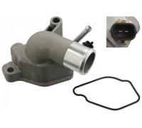 Febi Bilstein Thermostat 103708 avec boîtier, joint d'étanchéité et interrupteur de température