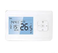 Thermostat avec modes manuel et automatique pour chaudières à gaz programmable hebdomadaire contrôle de la température IP20