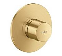 Thermostat AXOR hansgrohe One 48711250 encastré, aspect or brossé