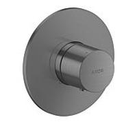 Thermostat AXOR hansgrohe One 48711340 encastré, chrome noir brossé