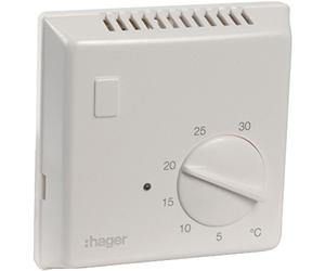 thermostat - bi-métal - 1o + voyant - hager 25800
