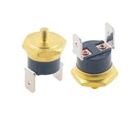 Thermostat bimétallique à vis en cuivre KSD301 M4, 40 °C 150, 10 A, 250 V, normalement fermé. Températures de fonctionnement : 45, 65, 75, 85, 90, 100, 140(65 degree)