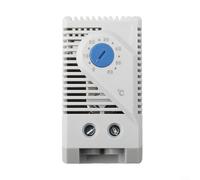 Thermostat bimétallique compact rail DIN Régulateur de température 0-60 °C Contrôle de refroidissement de chauffage programmable (KTS011)