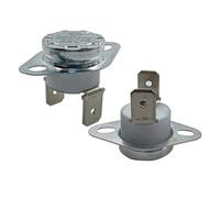 Thermostat bimétallique KSD302/KSD301 (2/5/10 pièces) 40-300 °C 16 A 250 V Céramique 40 °C 60 °C 100 °C 150 °C 200 °C 250 °C 300 °C Normalement fermé Ouvert(16A-Normally Open,5PCS,170C)