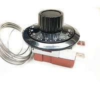 Thermostat Capillaire Radiateur de Refroidissement, TOTMOX Universal TS-120SR Interrupteur de Commande de Ventilateur Régulateur de température Chauffage/Refroidissement Réglable 0-120°C