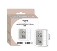 Thermostat Chauffage Sol Aqara W500 Blanc - Compatible Alexa, Google Assistant, Siri, Filaire & Sans-fil