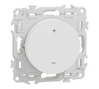 Thermostat connecté filaire - 2 A - Zigbee - Odace - Wiser - S920502 - Schneider - Blanc craie