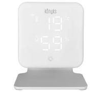 Konyks Climpac - Thermostat Wi-FI pour Climatiseurs et Pompes à Chaleur Air-Air, contrôle à Distance, Commande vocale, thermomètre et hygromètre intégrés