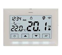 Thermostat connecté - PERRY - Perry 1TXCR029WIFI - Mural - Wi-Fi - Couleur blanche