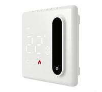 Thermostat Connecté WiFi pour tuya pour Chauffage au pour sol et Chaudière pour gaz - Écran Tactile LCD Contrôle Vocal pour alexa 16A 8,6cm