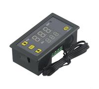 Thermostat contrôleur de température avec capteur numérique et interrupteur régulateur pour un contrôle précis de la température, limites réglables, compatible avec les tensions d'alimentation 12 V