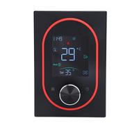 Thermostat Couleur Intelligent, Thermostat de Chauffage électrique à écran Tactile Programmable LCD avec Application, pour Hôtel de Bureau à Domicile, AC 95 (Modèle de fidélité