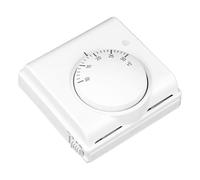 Thermostat d'ambiance 220 V pour chauffage au sol et chauffage mural, régulateur de température mécanique avec voyant lumineux, thermostat standard en saillie pour climatisation et systèmes de