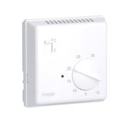 Thermostat d'ambiance bi-métal chauffage eau chaude contact à ouverture - HAGER 25615
