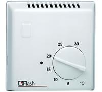 Thermostat d'ambiance bi-métal - HAGER - Therm. bi-métal entrée abaissée - Chauffage eau - Contact INV